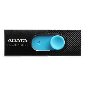 Clé USB Adata UV220 Noir/Bleu 64 GB de Adata, Clés USB - Réf : S9131094, Prix : 5,98 €, Remise : %