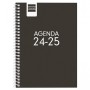 Agenda Finocam Cool Preto 2024-2025 | Tienda24 Tienda24.eu