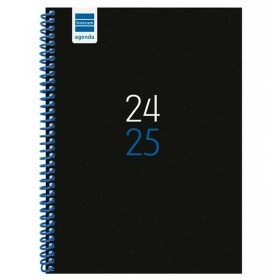 Agenda Moleskine 2024-2025 Preto | Tienda24 Tienda24.eu