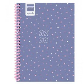 Diary DOHE Tangram Basic Pink A5 2024-2025 | Tienda24 Tienda24.eu