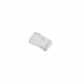 Conetor 8P8C LAN CAT6 Lanberg PLU-5000 Vermelho Transparente 100 Unidades de Lanberg, Cabos Ethernet - Ref: S9131573, Preço: ...