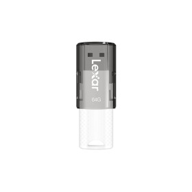 Memória USB Lexar JumpDrive V100 Branco/Cinzento 64 GB | Tienda24 Tienda24.eu