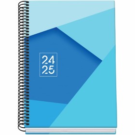 Agenda Finocam Bleu quarto 15,5 x 21,2 cm 2024-2025 Enseignant | Tienda24 Tienda24.eu