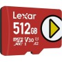 Carte Micro SD Lexar LMSPLAY512G-BNNNG 512 GB | Tienda24 Tienda24.eu