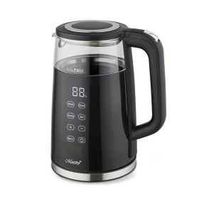 Bollitore Feel Maestro MR-049 Nero Trasparente Cristallo Vetro Borosilicato 2200 W 1,7 L di Feel Maestro, Bollitori - Rif: S9...