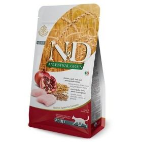 Comida para gato Farmina N&D ANCESTRAL Adulto Romã Frango 1,5 Kg de Farmina, Seca - Ref: S9131985, Preço: 22,88 €, Desconto: %