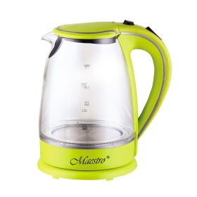 Bollitore Feel Maestro MR-064 Verde Trasparente Vetro 2000 W 1,7 L di Feel Maestro, Bollitori - Rif: S9132100, Prezzo: 19,00 ...