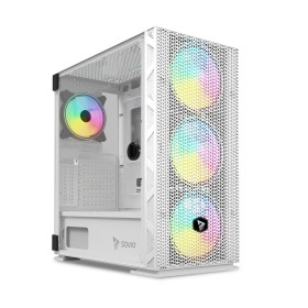 ATX Semi-tower Box Savio RAPTOR WHITE X1 Black Multicolour by Savio, Tabletop computer cases - Ref: S9132196, Price: 93,90 €,...