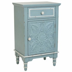 Nightstand Alexandra House Living Blue White 32 x 74 x 46 cm by Alexandra House Living, Bedside Tables - Ref: D1632142, Price...