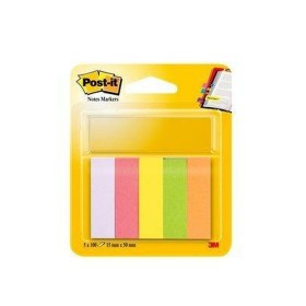 Set of Sticky Notes Post-it Index Multicolour 40 Sheets 15,8 x 38 mm (6 Units) | Tienda24 Tienda24.eu