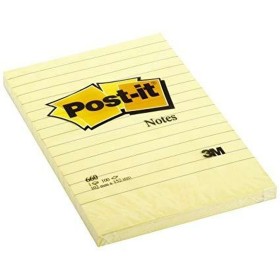 Notes Adhésives Post-it CANARY YELLOW Jaune 7,6 X 12,7 cm (12 Unités) | Tienda24 Tienda24.eu