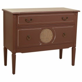 Chest of drawers Alexandra House Living Brown Natural Rattan Fir wood MDF Wood 38 x 72 x 88 cm by Alexandra House Living, Che...