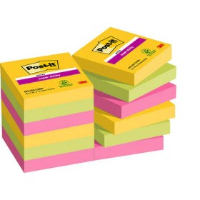 Notas Adesivas Post-it 600-TRSPT-SIOC Transparente 12 Peças 73 x 73 mm | Tienda24 Tienda24.eu