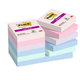 Notas Adesivas Post-it Super Sticky Multicolor 5 Peças 76 x 76 mm | Tienda24 Tienda24.eu