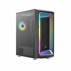 ATX Semi-tower Box Aerocool AEROPGSINTERSTELLAR1 Black by Aerocool, Tabletop computer cases - Ref: S9132379, Price: 114,35 €,...