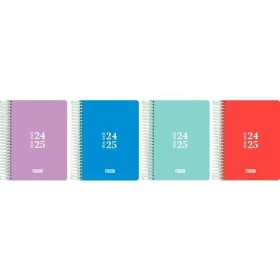 Agenda Finocam Cool Multicouleur Lila 2024-2025 (1 Unité) | Tienda24 Tienda24.eu