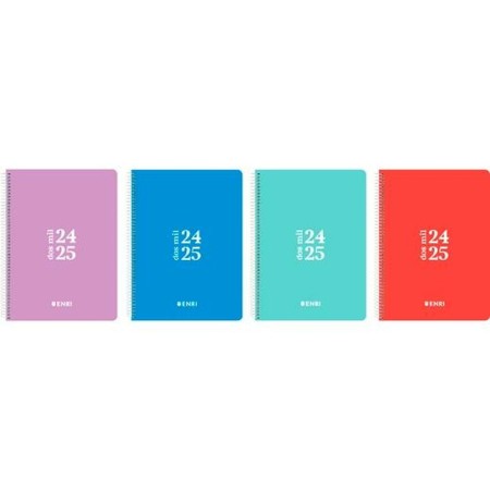 Diary ENRI Teens Red 2024-2025 | Tienda24 Tienda24.eu