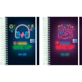 Agenda Oxford Colorbrlock Multicolor 2024-2025 | Tienda24 Tienda24.eu