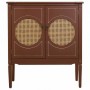 Meuble d'Entrée Alexandra House Living Marron Naturel Rotin Bois d'épicéa Bois MDF 38 x 90 x 80 cm | Tienda24 - Global Online Shop Tienda24.eu