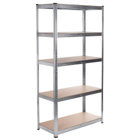 Étagère Simon Rack Maderclick 5/400 750 kg Métal Bois 5 Etagères Contre-plaqué (180 x 90 x 40 cm) | Tienda24 - Global Online Shop Tienda24.eu