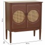 Hall Alexandra House Living Brown Natural Rattan Fir wood MDF Wood 38 x 90 x 80 cm by Alexandra House Living, Tables - Ref: D...