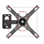 Wall Bracket Esperanza ERW011 12" 50" by Esperanza, Monitor Arms & Stands - Ref: S9132411, Price: 9,05 €, Discount: %