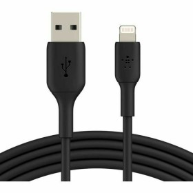 Câble Lightning Belkin CAA001BT1MBK Noir 1 m (1 Unité) de Belkin, Câbles USB - Réf : S9132667, Prix : 15,27 €, Remise : %