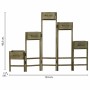 Flower Pot Stand Alexandra House Living Brown Paolownia wood 15 x 90 x 124 cm by Alexandra House Living, Accessories - Ref: D...