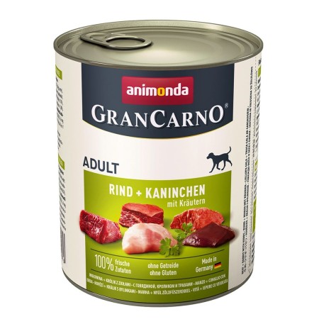 Wet food Animonda GranCarno Adult Veal Rabbit 800 g | Tienda24 - Global Online Shop Tienda24.eu