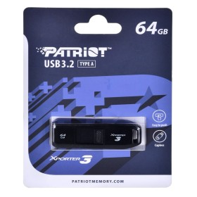 Clé USB Patriot Memory Xporter 3 Noir 64 GB de Patriot Memory, Clés USB - Réf : S9133365, Prix : 6,95 €, Remise : %