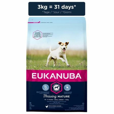 Futter Eukanuba Mature Erwachsener Huhn 3 Kg | Tienda24 - Global Online Shop Tienda24.eu