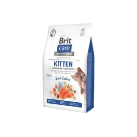 Aliments pour chat Brit Grain-Free Kitten Immunity Saumon 7 kg de Brit, Sèche - Réf : S9133987, Prix : 47,26 €, Remise : %