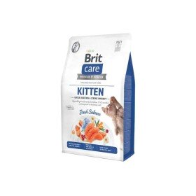 Aliments pour chat Brit Grain-Free Kitten Immunity Saumon 7 kg de Brit, Sèche - Réf : S9133987, Prix : 47,26 €, Remise : %