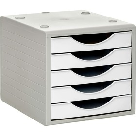 Cajonera Terry LightDrawer L Multiusos Blanco Transparente Polipropileno Plástico 39,6 x 39 x 21,3 cm | Tienda24 Tienda24.eu