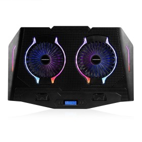 Base de Refrigeração para Portátil Modecom PL-MC-CF-21-RGB de Modecom, Bases de refrigeração e ventiladores para computadores...