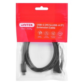 Cable USB-C a USB Unitek C476BK-1M 1 m de Unitek, Adaptadores USB - Ref: S9135982, Precio: 3,90 €, Descuento: %