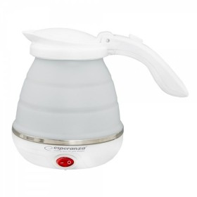 Chaleira Esperanza EKK023 Branco Aço inoxidável Plástico 750 W 0,5 L de Esperanza, Servidores elétricos - Ref: S9136358, Preç...