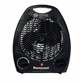 Portable Fan Heater Ravanson OT-1500 LED Black 1500 W | Tienda24 - Global Online Shop Tienda24.eu