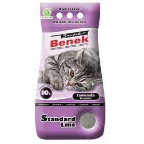 Areia para Gatos Super Benek Universal Natural 25 L | Tienda24 - Global Online Shop Tienda24.eu