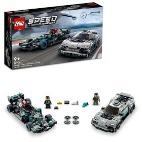 Playset Lego Speed Champions: Mercedes-AMG F1 W12 E Performance & Mercedes-AMG Project One 76909 de Lego, Playsets de figurin...