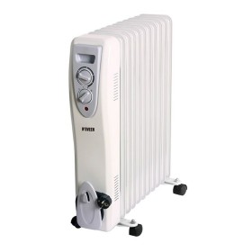 Radiateur N'oveen OH11 Blanc 2500 W de N'oveen, Radiateurs à bain d'huile - Réf : S9137678, Prix : 45,29 €, Remise : %