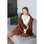 Electric Blanket N'oveen EB655       180 x 130 cm Brown Bronze by N'oveen, Electric blankets and mattress warmers - Ref: S913...