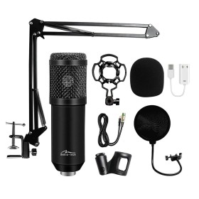 Microphone Media Tech MT397K Noir de Media Tech, Microphones - Réf : S9137790, Prix : 31,29 €, Remise : %