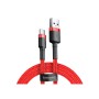 Cavo USB A con USB C Baseus CATKLF-A09 Rosso 50 cm 0,5 m | Tienda24 - Global Online Shop Tienda24.eu