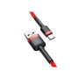 Cavo USB A con USB C Baseus CATKLF-A09 Rosso 50 cm 0,5 m | Tienda24 - Global Online Shop Tienda24.eu