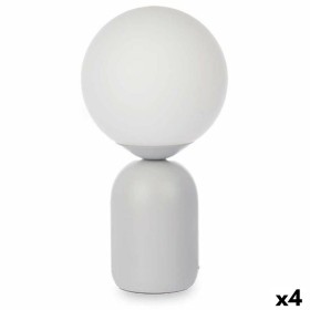 Lámpara de mesa Bola 40 W Blanco Gris Cerámica 15 x 28,5 x 15