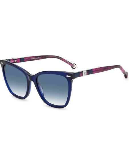 Óculos escuros femininos Carolina Herrera Ch S Azul Violeta Ø 55 mm | Tienda24 Tienda24.eu