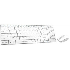 Teclado e Rato Esperanza EK122W Branco QWERTY de Esperanza, Packs de teclado e rato - Ref: S9139341, Preço: 22,45 €, Desconto: %