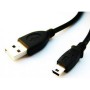 USB to Mini USB Cable GEMBIRD CCP-USB2-AM5P-6 Black 1,8 m | Tienda24 - Global Online Shop Tienda24.eu