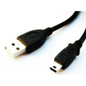 Cable USB a Mini USB GEMBIRD CCP-USB2-AM5P-6 Negro 1,8 m de GEMBIRD, Cables USB - Ref: S9139639, Precio: 1,79 €, Descuento: %